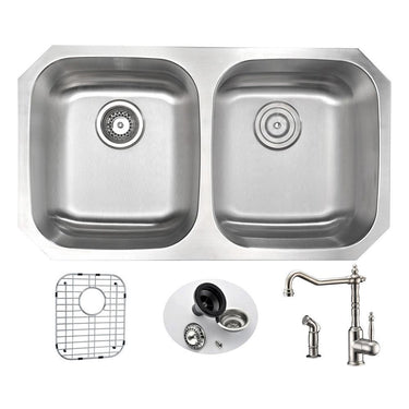 ANZZI MOORE Series KAZ3218-108 Kitchen Sink Kitchen Sink ANZZI